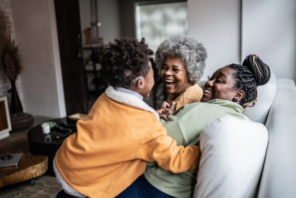 Grandmother and Kids Curcio Law