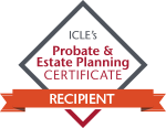 Probate and Estate Planning Certificate Recipient